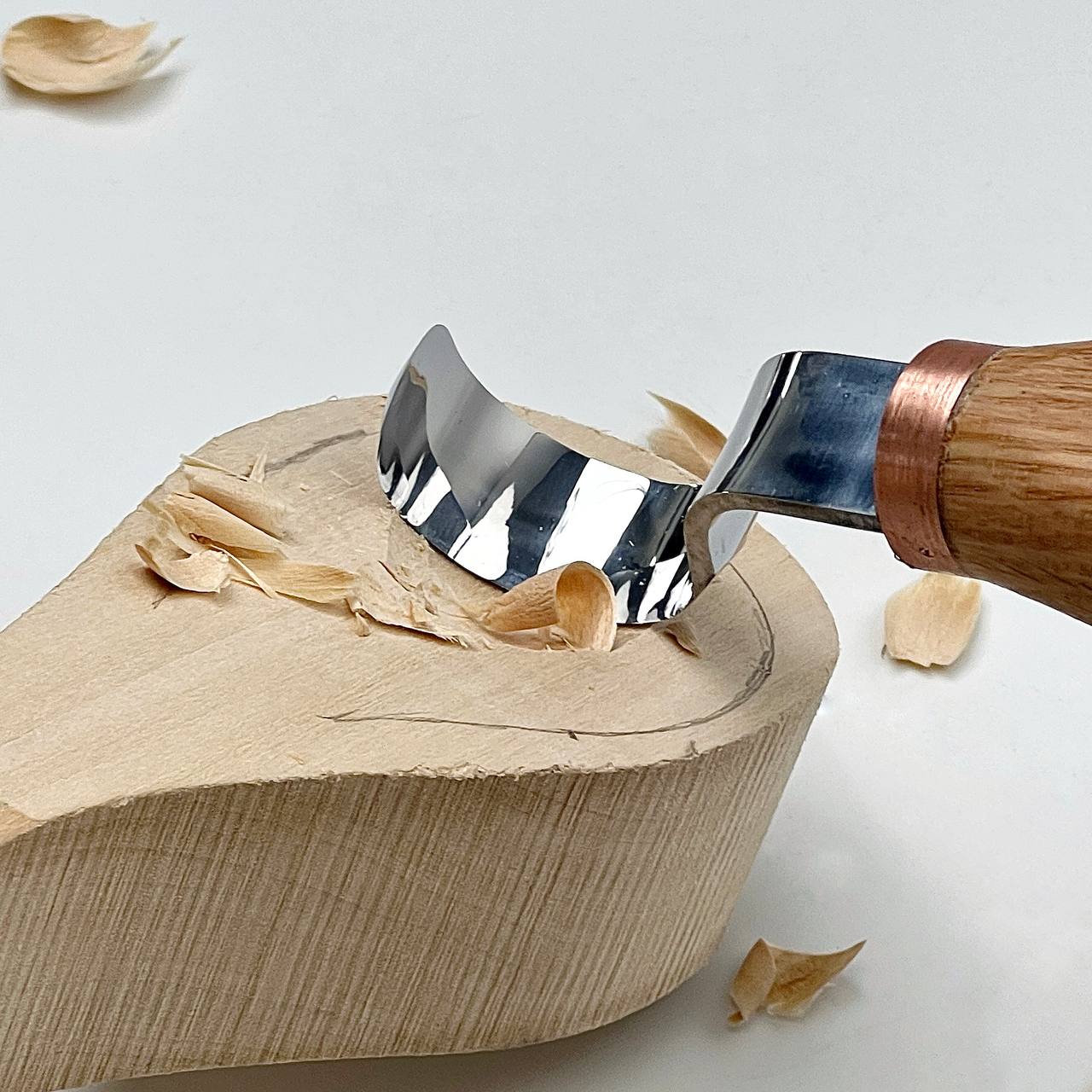 Bowl carving kit 6 pcs STRYI Profi, Bowl Gouges set, Spoon carving tools