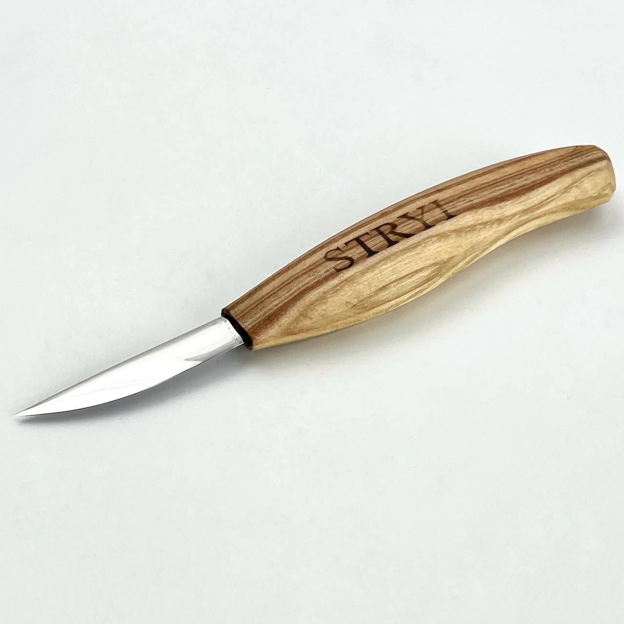 Whittling knife for wood carving 58mm STRYI Profi, Sloyd knife, Carving figurines, Carving knife
