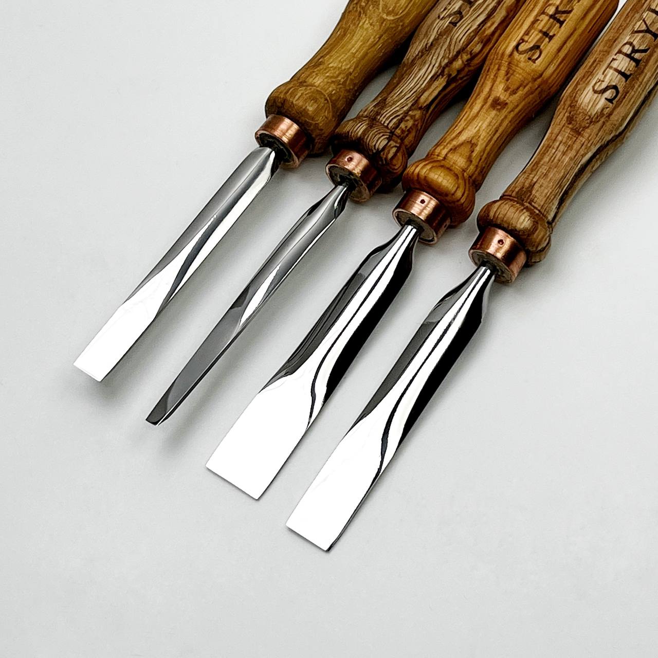 Gouge #1 Straight Chisel STRYI Profi, Flat Chisel, Gouges, Stryi carving tools