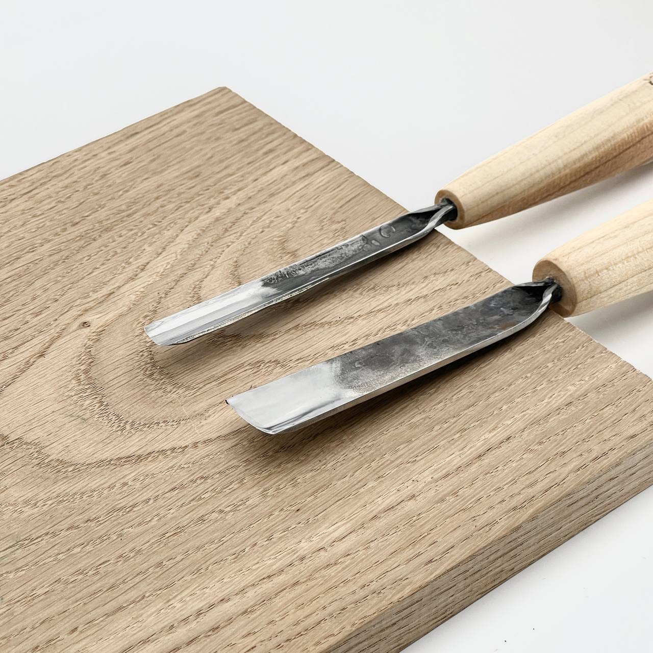 Gouge profile #7, unpolished woodcarving chisel STRYI Standart, sloping gouge