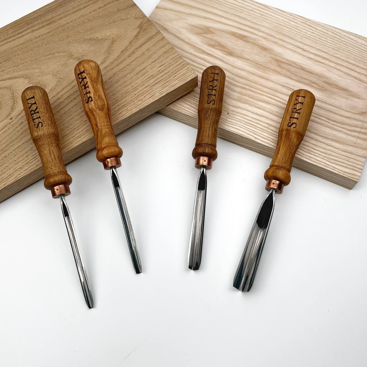 V-parting chisel 60 degrees, Woodcarving gouges STRYI Profi, V-tools, Chisels