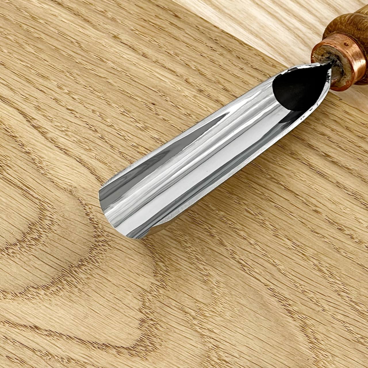 Gouge #9 profile Woodcarving chisel STRYI Profi, Gouge, Rounded chisel, Relief carving