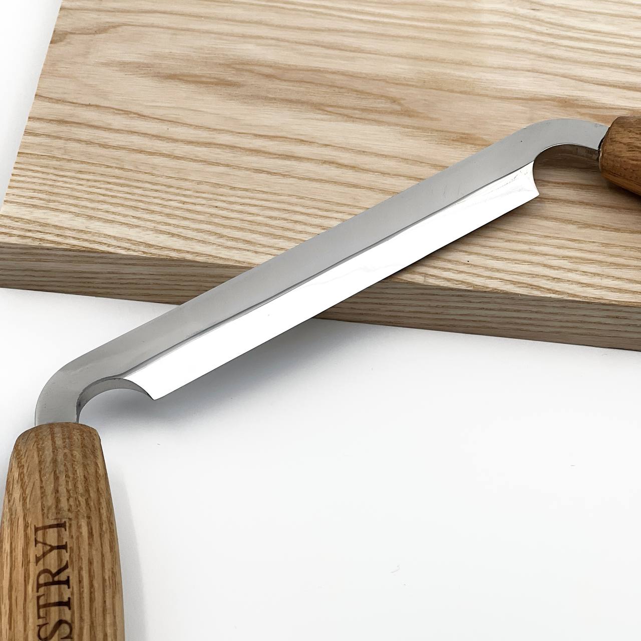 Drawknife STRYI Profi 150mm, Woodworking hand tool, Shaving knife for cutting wood