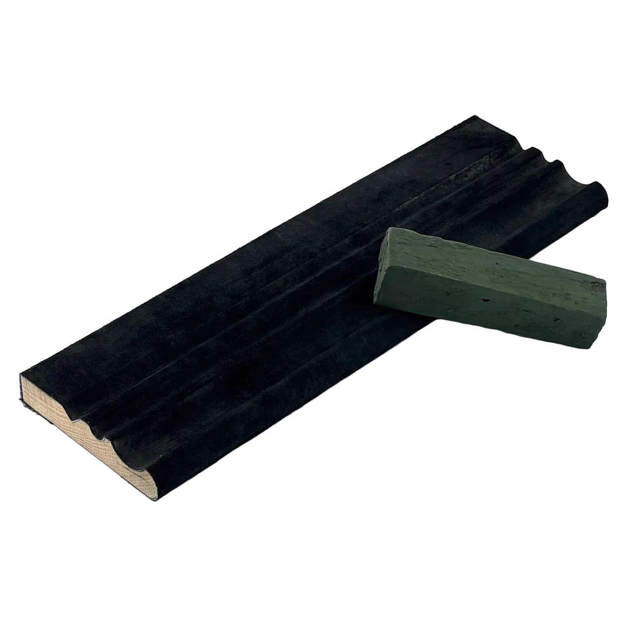 Profilleder-Abziehriemen 40cm zum Schärfen, Polieren, Finishen von Messern, Schärfer für Werkzeuge