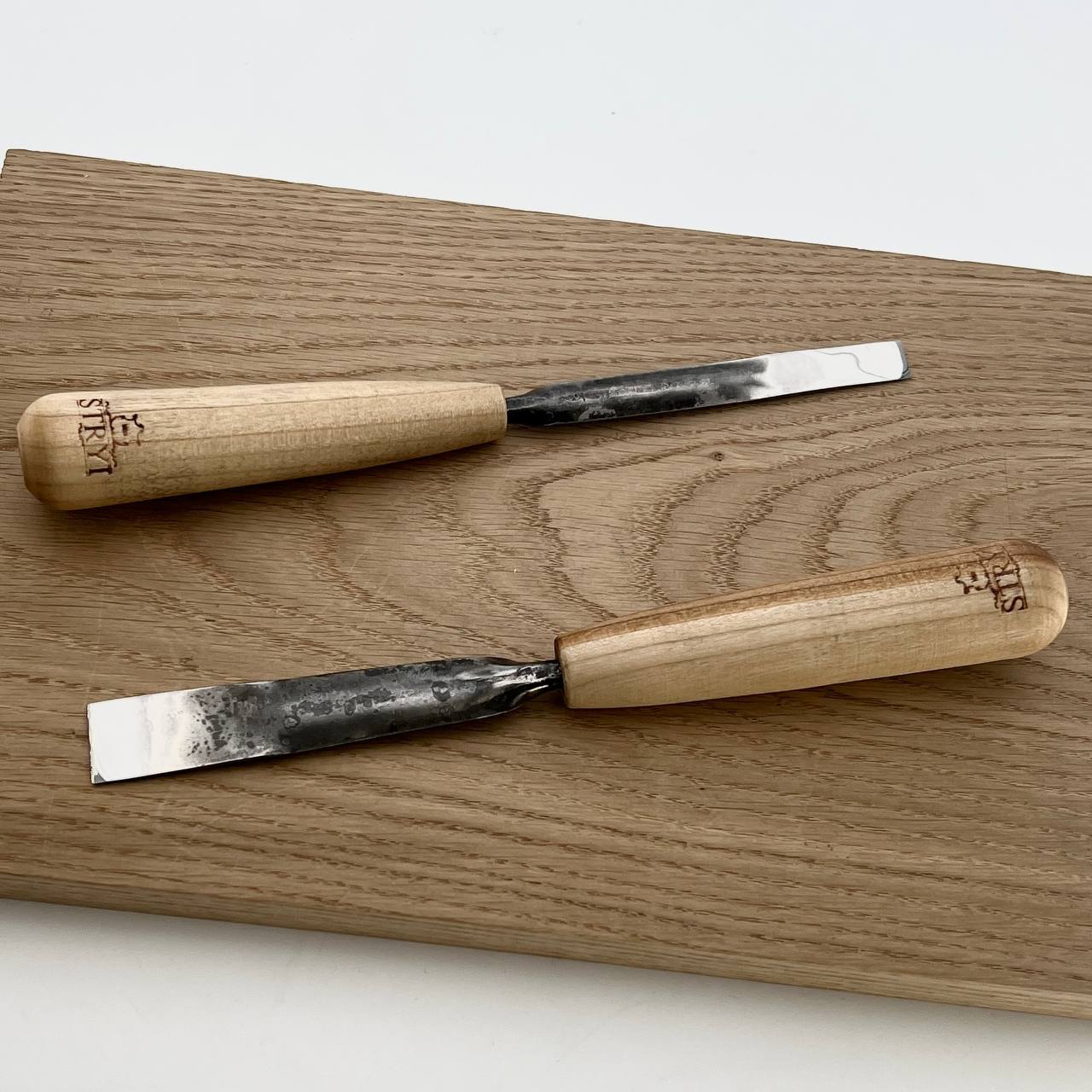 Gouge #1 straight chisel STRYI Standart, Flat chisel, Straight gouge