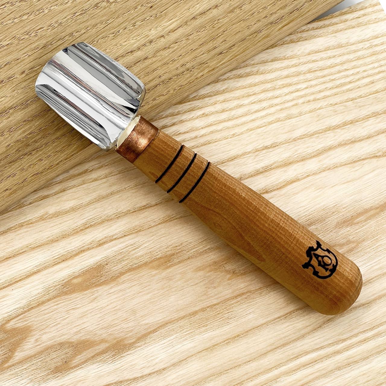 Woodcarving tool short gouge skewed STRYI-AY Profi, Chip carving tools