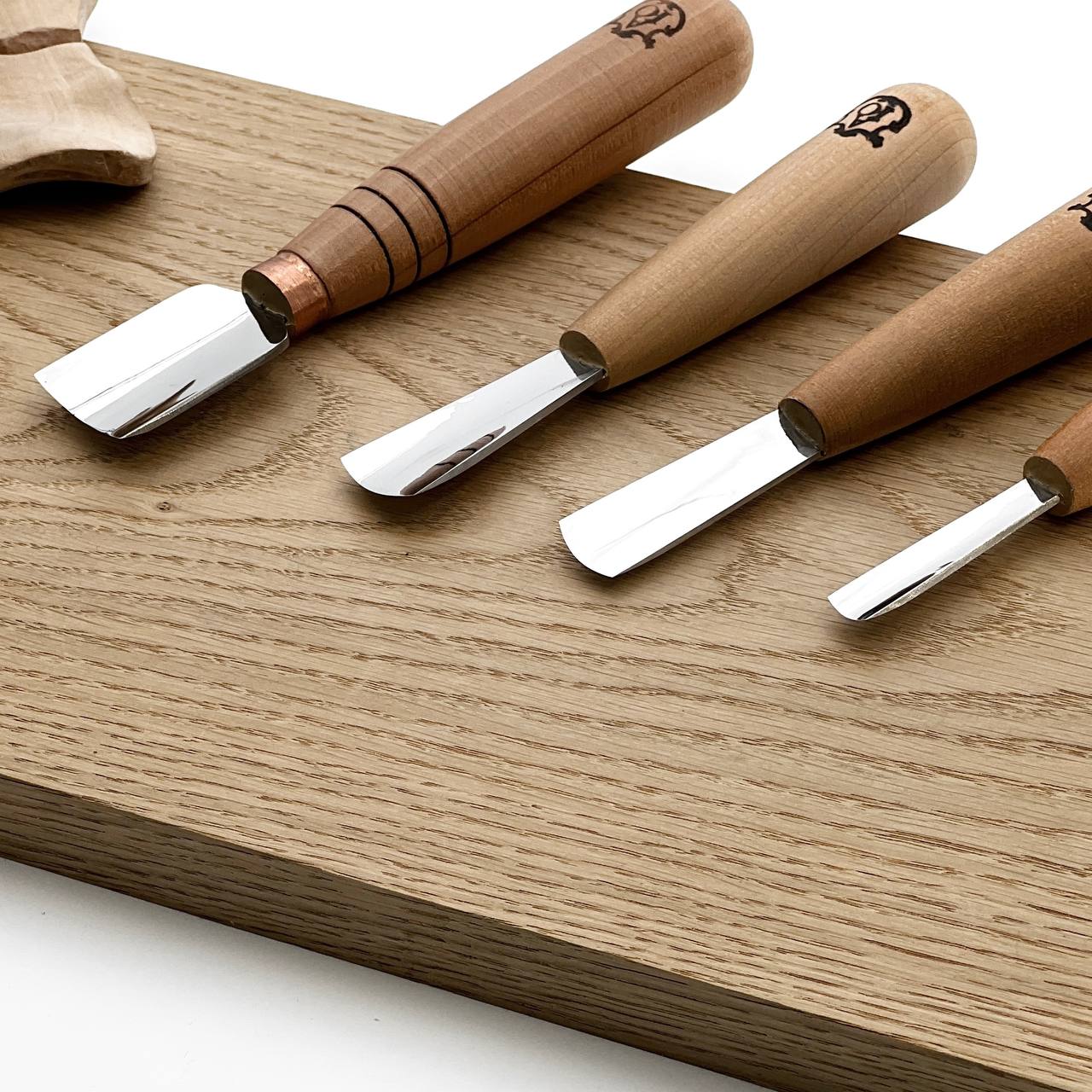 Short wood carving tools, sloping gouge 25mm STRYI-AY Profi