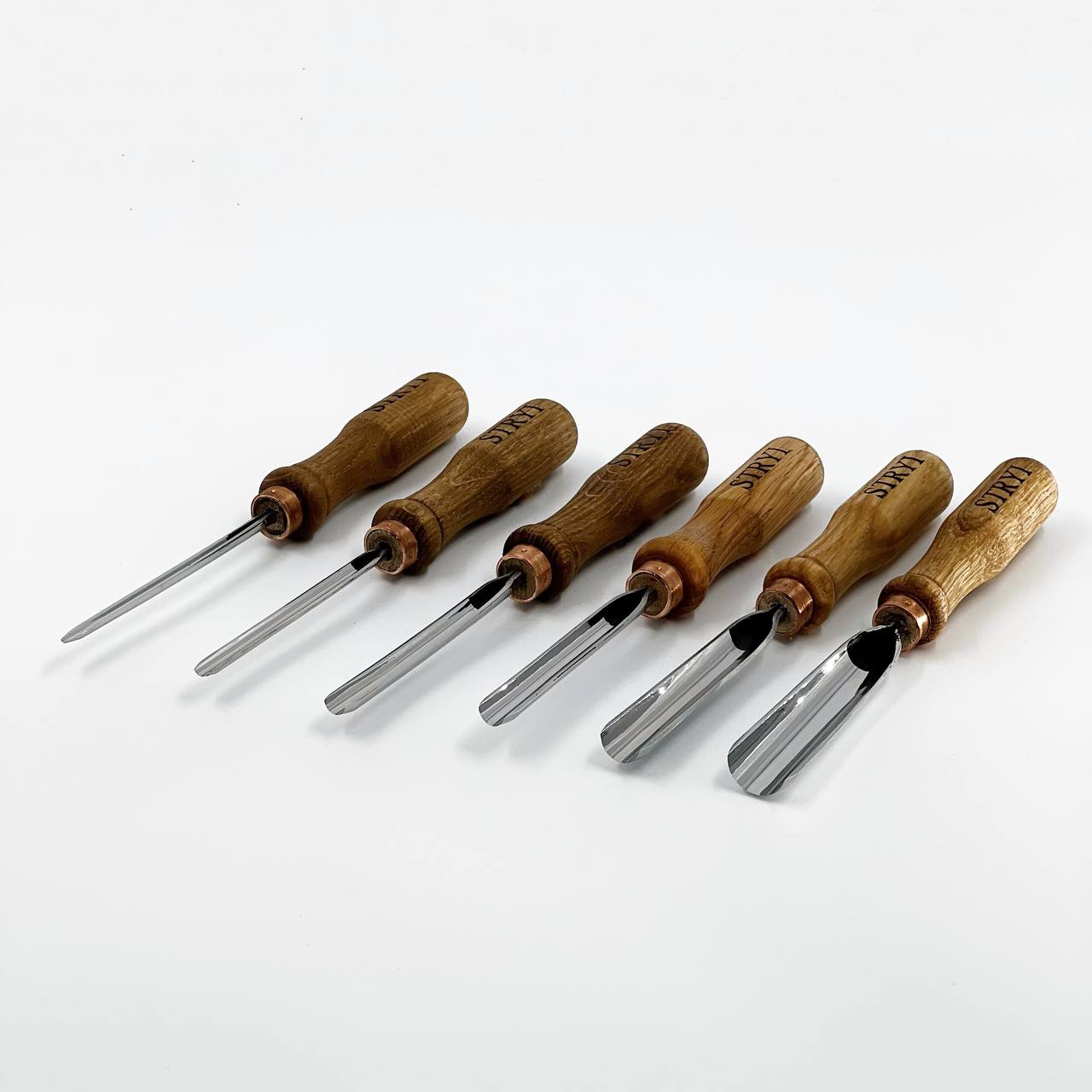 Gouge #9 profile Woodcarving chisel STRYI Profi, Gouge, Rounded chisel, Relief carving