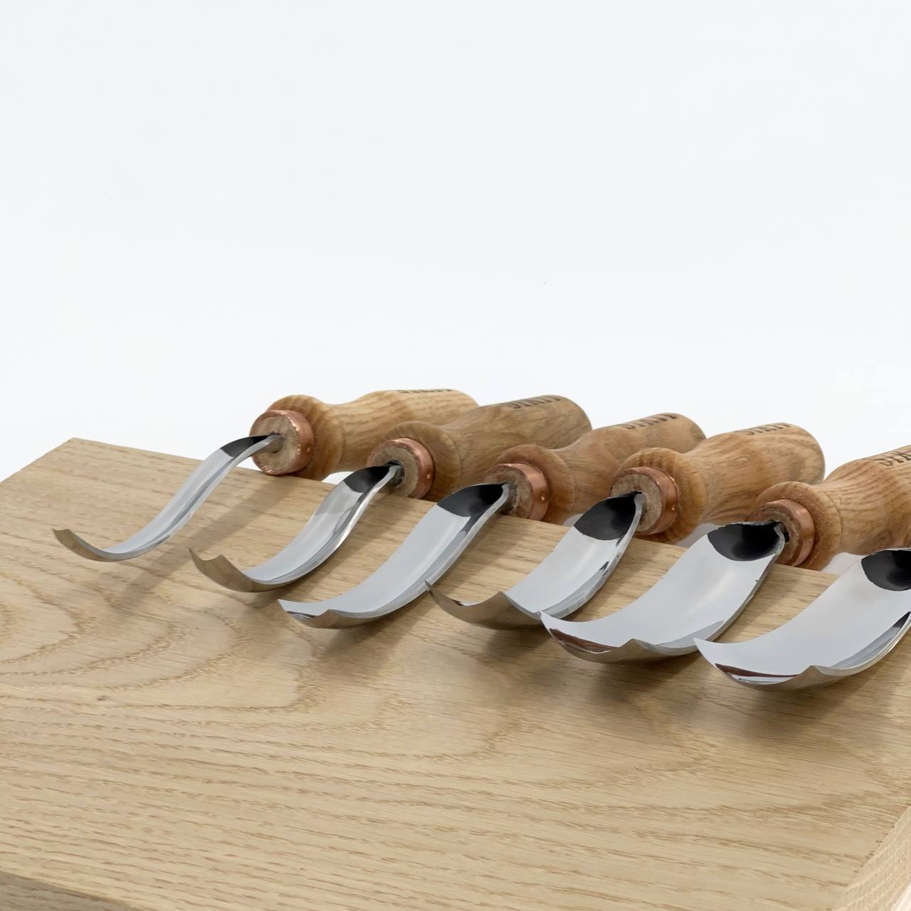 Gouge Long bent chisel STRYI Profi, 8 profile, Woodcarving tools from Manufacturer STRYI