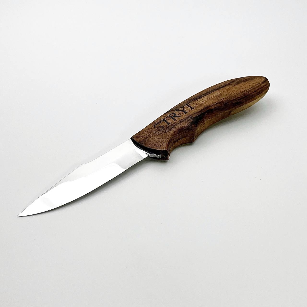 Cuchillo de talla de madera STRYI Profi, cuchillo de camping, cuchillo de carpintería verde