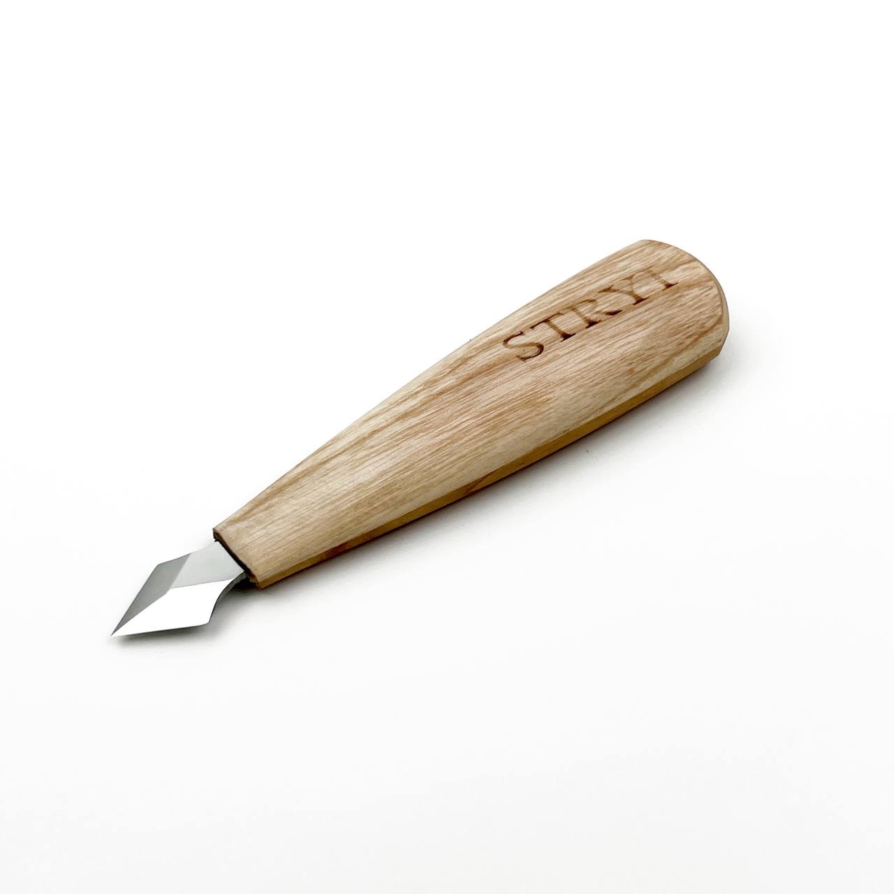 Wood carving knife STRYI Profi, Arrow-shaped, Marking knife, Carpentry knife, Gift for father