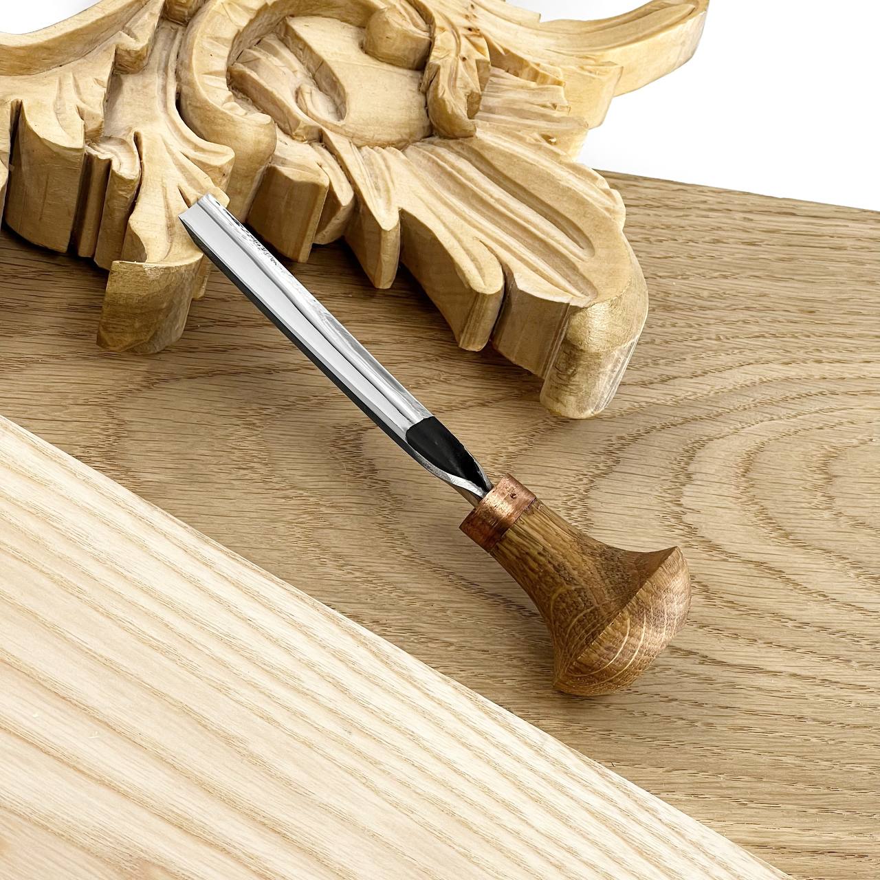 Palm carving tool STRYI Profi #7, Linocut tool, Microcarving, Engraving chisel, Burin