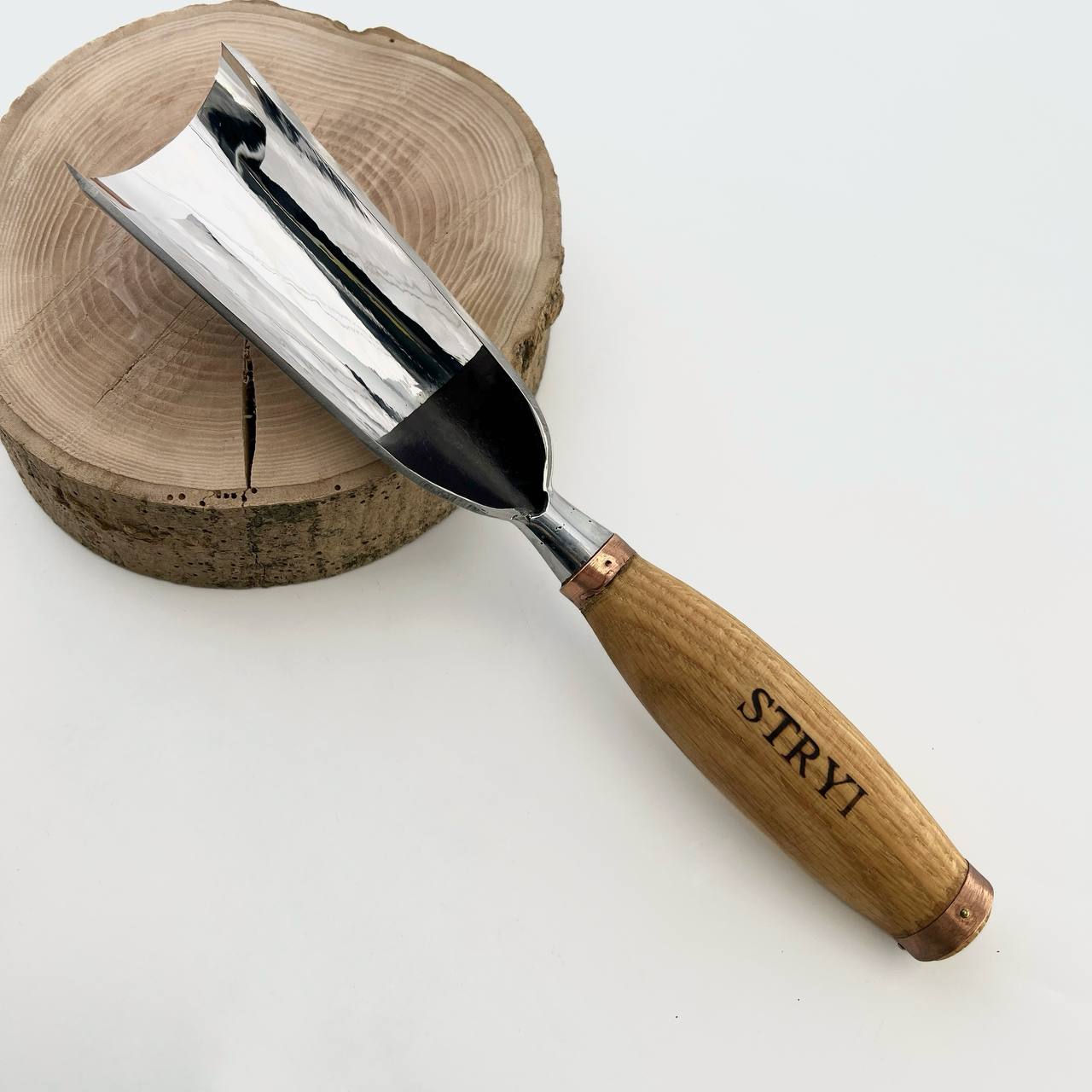 Sculpture tools set STRYI Profi 5pcs, Wood carving kit of Heavy-duty chisels, Sculpture gouges, Forged hand tools for Sculpting woodworking