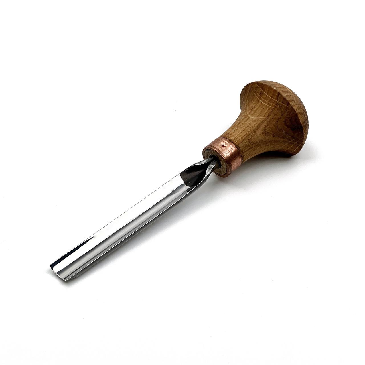 Handschnitzwerkzeug STRYI Profi #5, Linolschnittwerkzeug, Mikroschnitzmeißel, Graviermeißel, Handbeitel