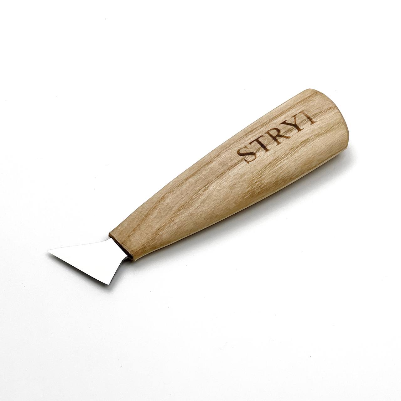 Knife STRYI Profi for woodcarving 30mm, Chip carving knife, Swallowtail knife, Carving knives, triangle knife