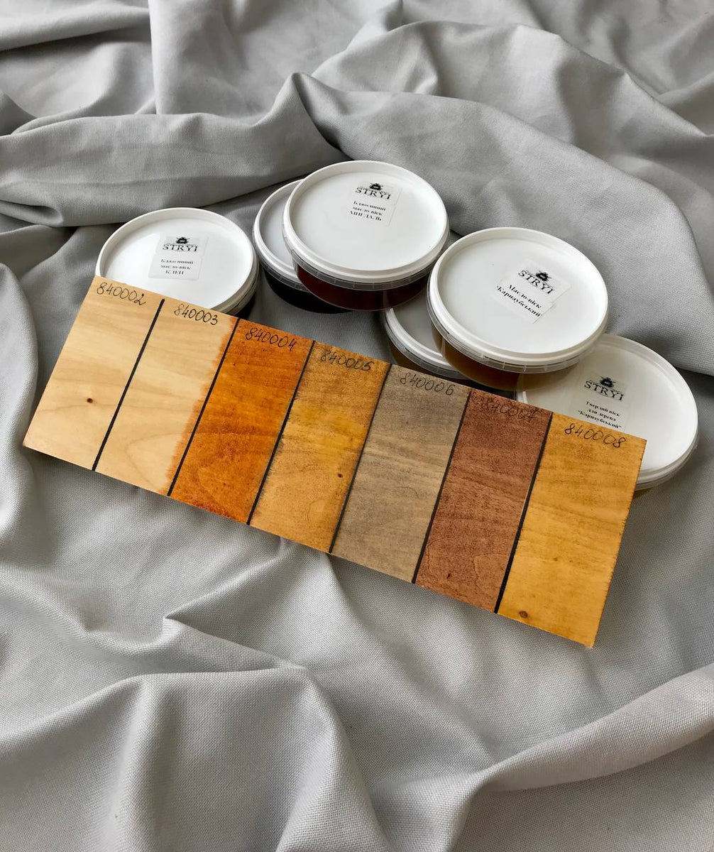 Oilwaxes for covering carved wood items STRYI, volume 150 ml, coverin