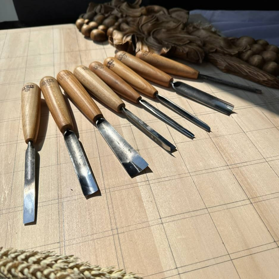 Gouge #5 profile chisel STRYI Standart, Relief carving tool, Gouge,