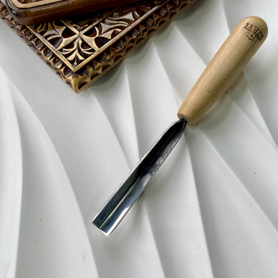 V-parting chisel, Wood carving tools STRYI Standart, V-tools