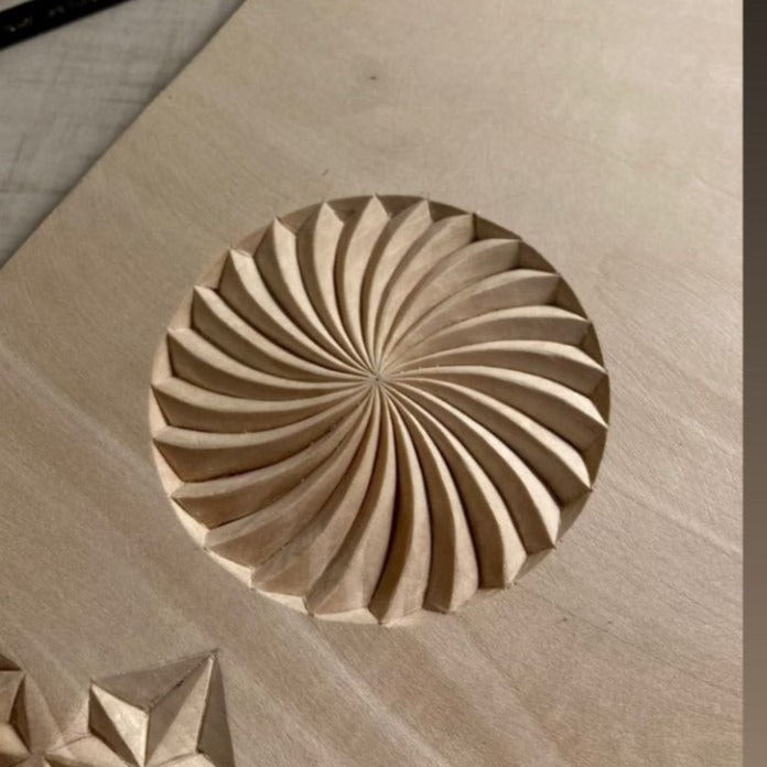 Cuchillo para tallar madera 30mm, cuchillo para tallar virutas STRYI&Adolf Yurev Profi