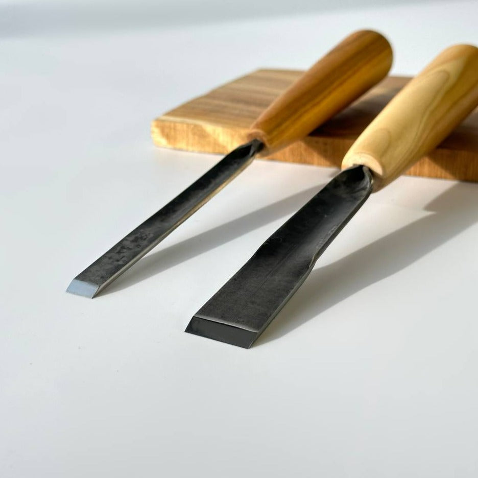 Gouge #1 straight chisel STRYI Standart, Flat chisel, Straight gouge