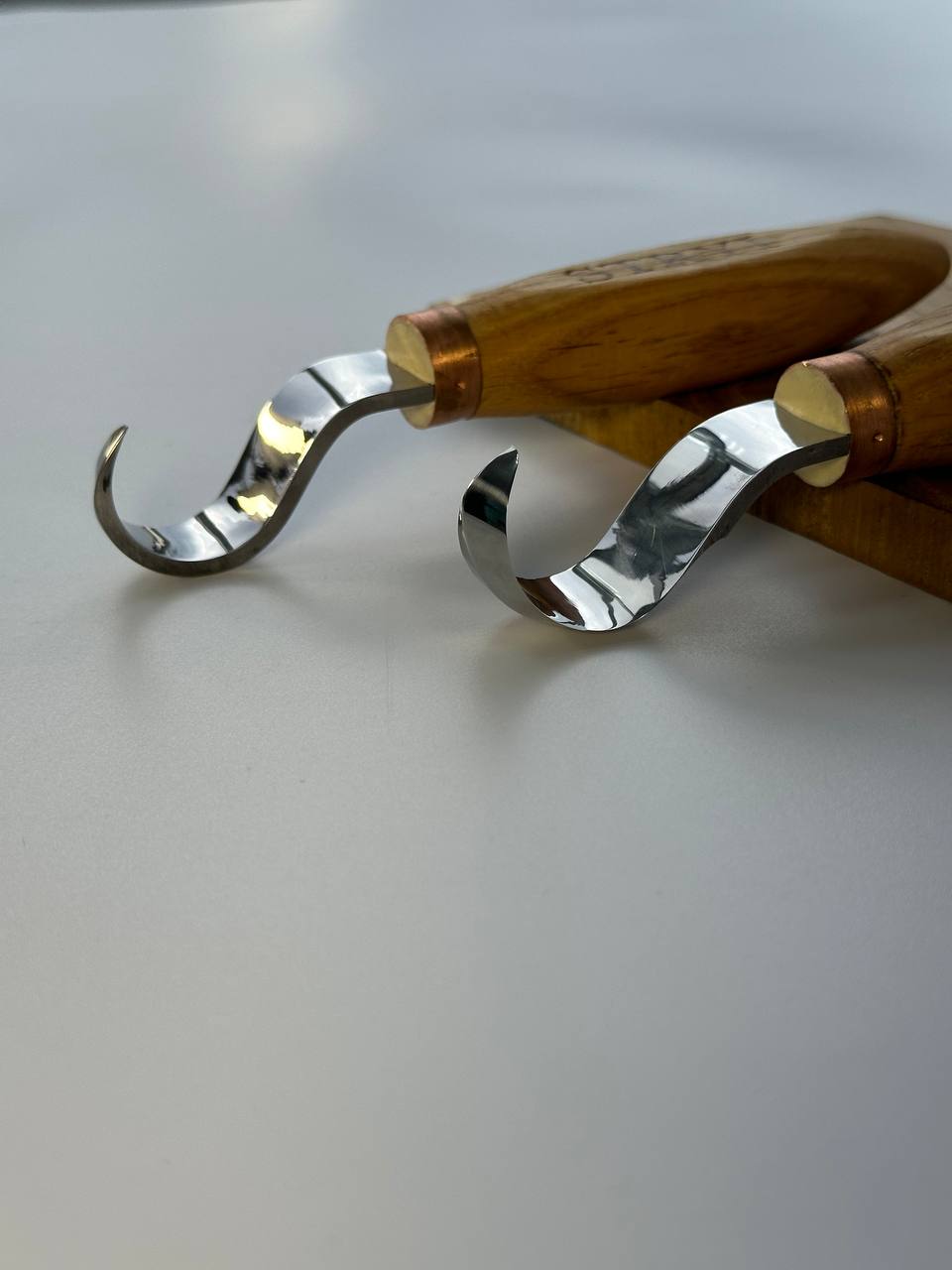 Cuchara, cuenco y cuchillo para trinchar kuksa, filo afilado, 25 mm STRYI Profi