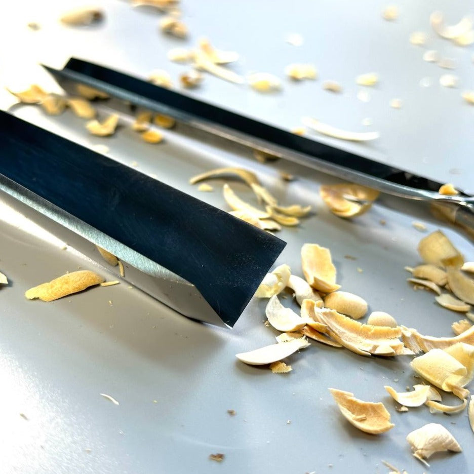 Großer Bildhauermeißel, Geißfuß 90 Grad, Hochleistungs-Hohleisen STRYI Profi, Geißfußmeißel, Tischlerwerkzeug, Möbelbau