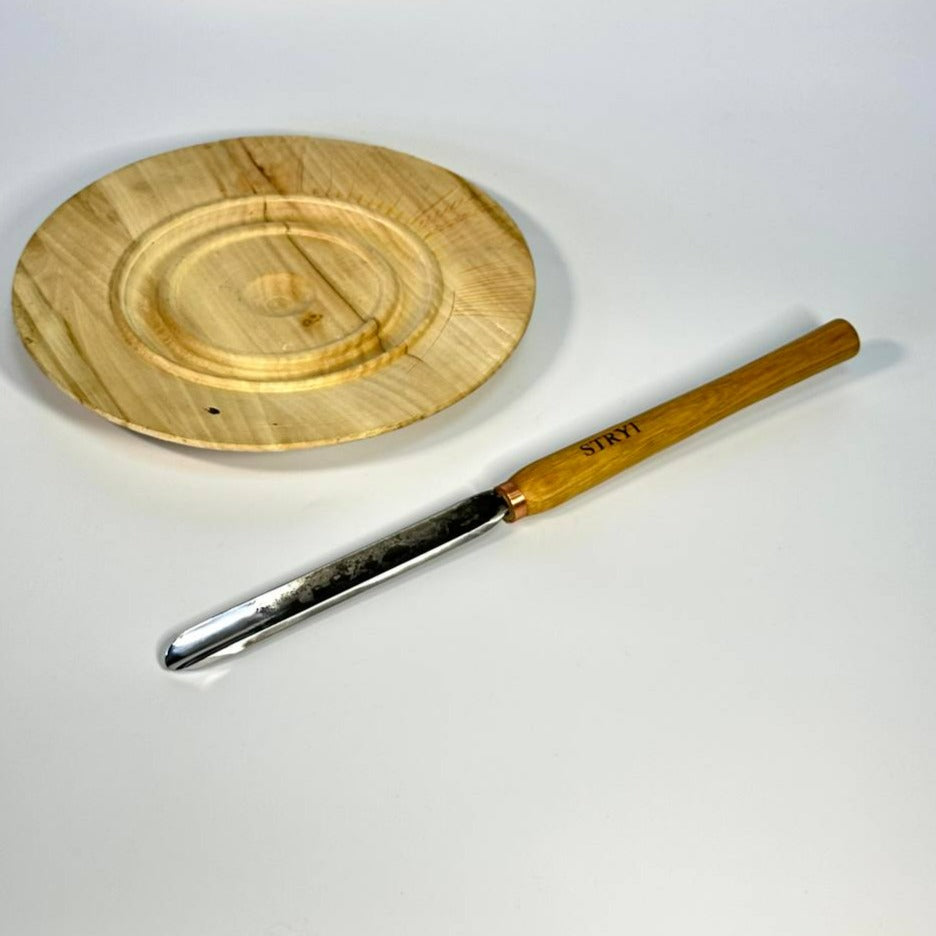 Gubia de husillo STRYI Standart. Sin pulir. Herramientas de torneado de madera