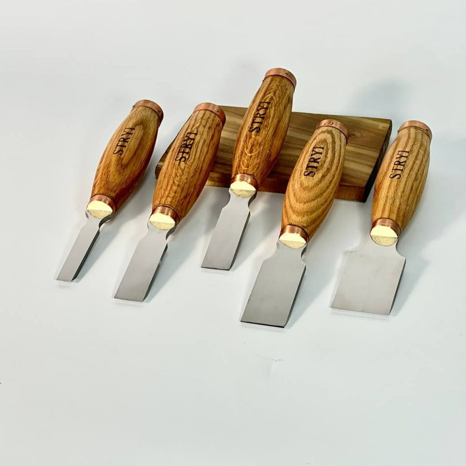 Juego de cinceles de borde biselado RICHTER Narex, herramienta de carpintería, cincel recto, herramienta para trabajar la madera