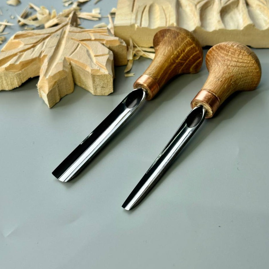 Palm carving tool STRYI Profi #7, Linocut tool, Microcarving, Engraving chisel, Burin