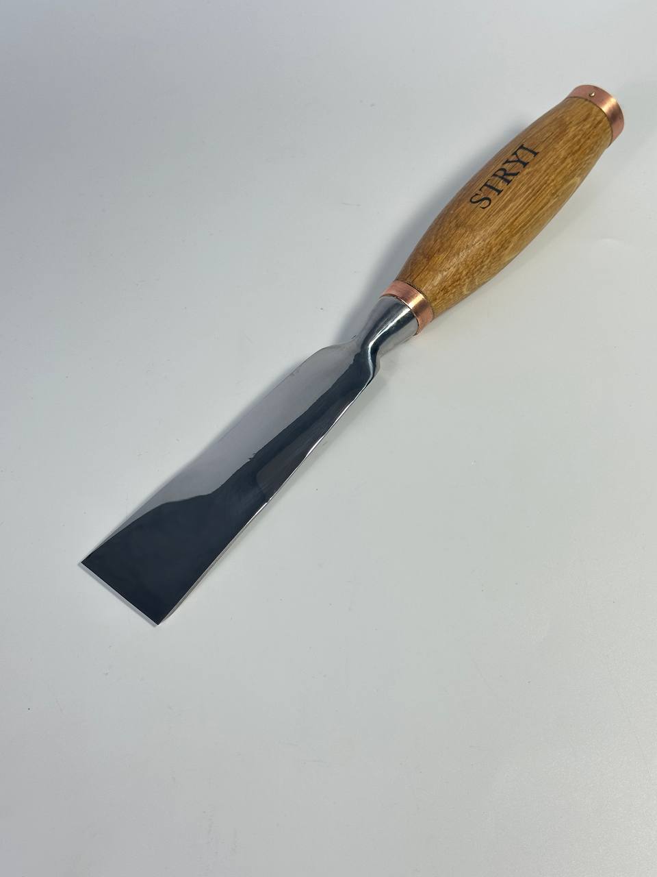 Large sculpture chisel, 1 profile, Flat Heavy-duty gouge STRYI Profi, Flat gouges, Making furniture, sculpting tools