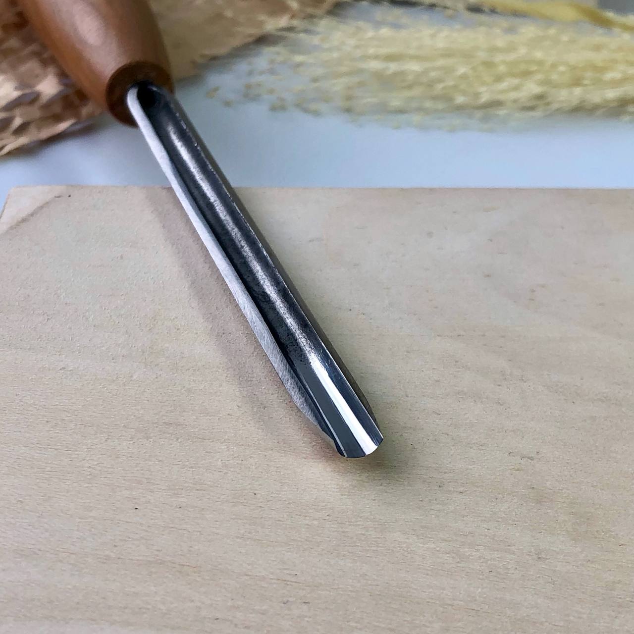 Gouge #9 profile, Woodcarving Rounded Gouge STRYI Standart