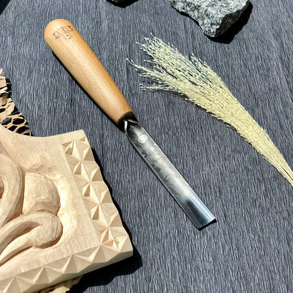 Gouge #5 profile chisel STRYI Standart, Relief carving tool, Gouge,