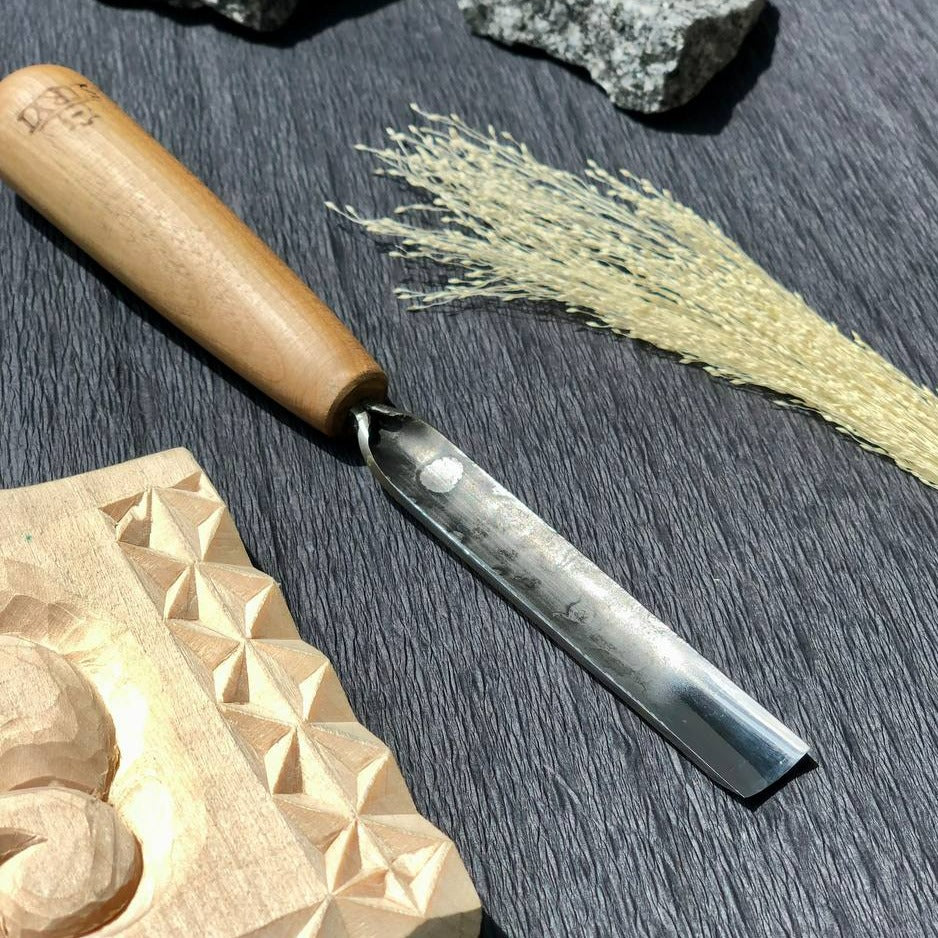 Gouge #5 profile chisel STRYI Standart, Relief carving tool, Gouge,
