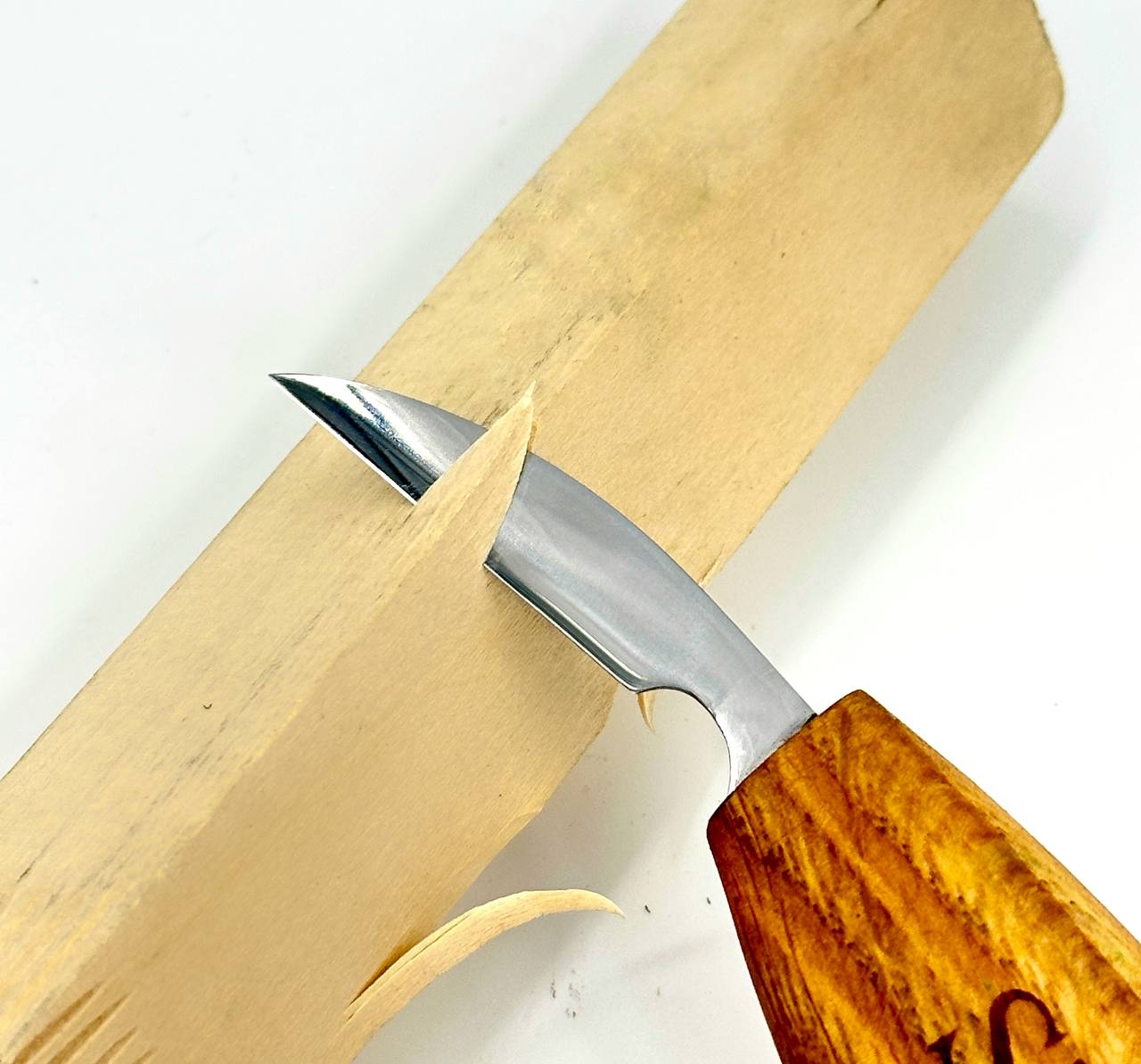 Chip and detailing carving knife 38mm STRYI Profi, Carving knives, Knife for woodcarving