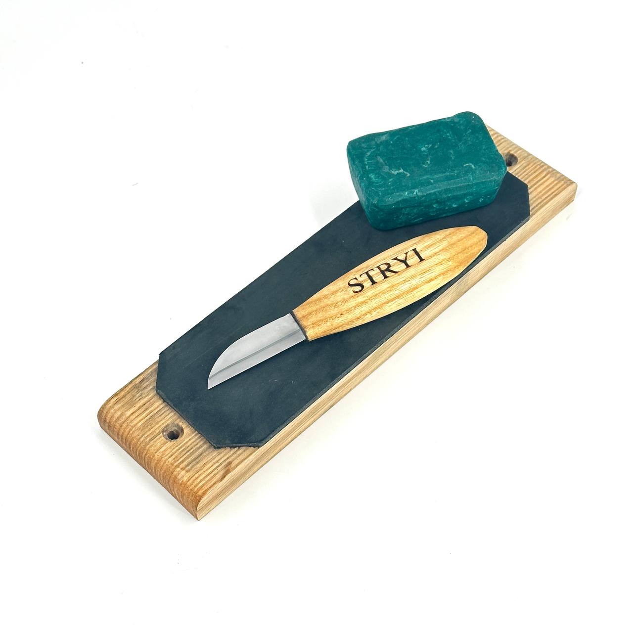 Whittling knife 50mm STRYI Profi, Woodcarving tool, Sloyd knife, Carving knife, Straight blade knife