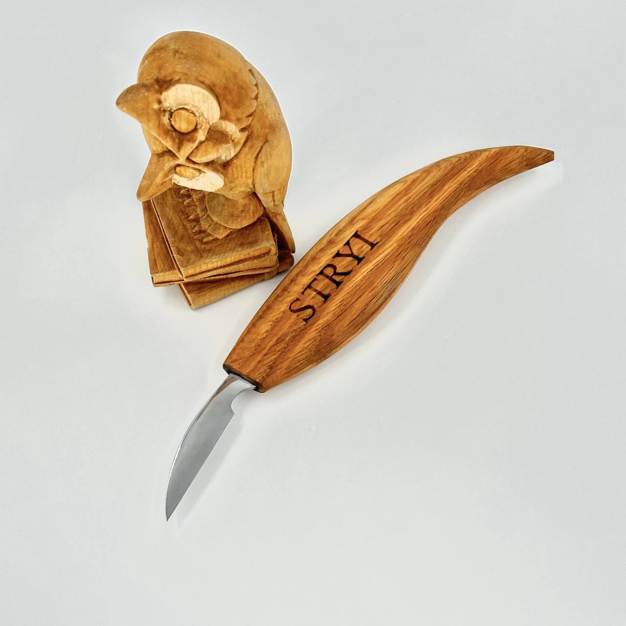 Chip and detailing carving knife 38mm STRYI Profi, Carving knives, Knife for woodcarving