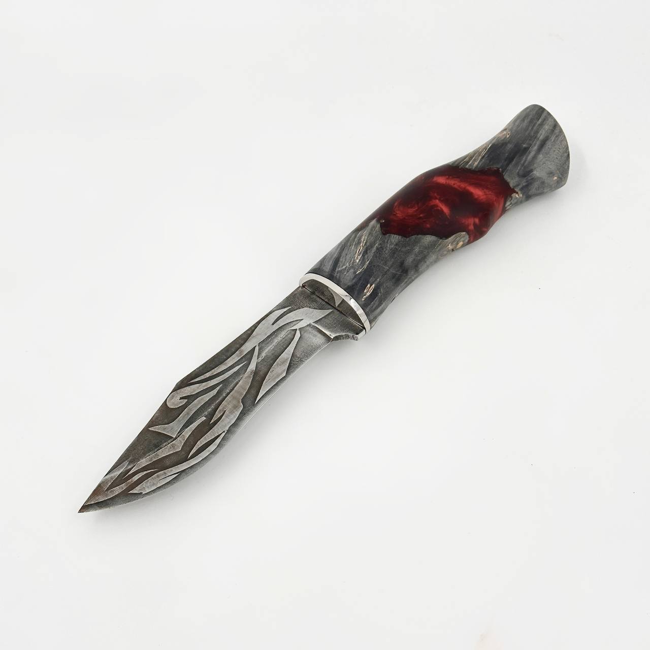 Camp knife STRYI, Green Woodworking Knife, Woodcarving knife, Outdoor knife, Gift for men (Copy)