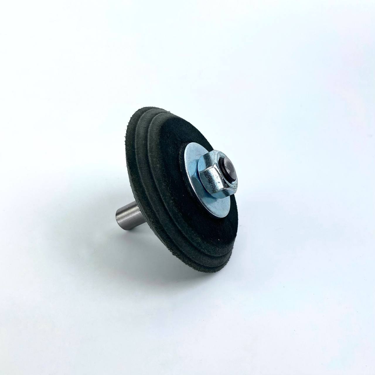 Leather disk for sharpening with polishing paste, Leather wheel for sharpening, Sharpening tools