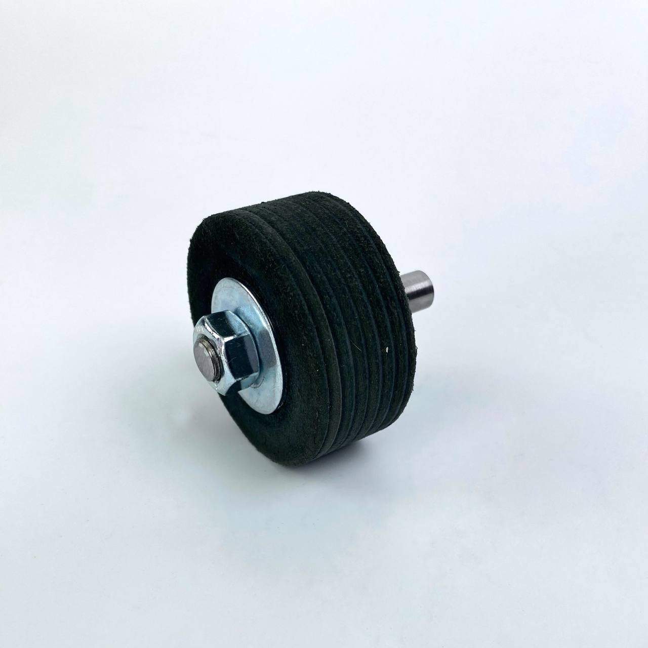 Leather disk for sharpening with polishing paste, Leather wheel for sharpening, Sharpening tools