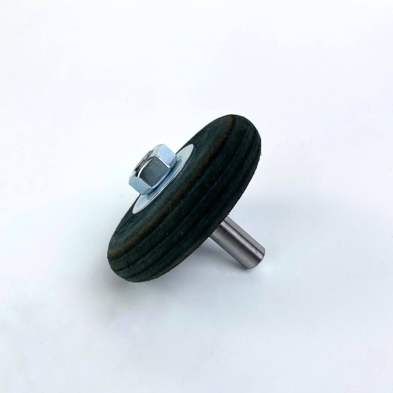 Leather disk for sharpening with polishing paste, Leather wheel for sharpening, Sharpening tools