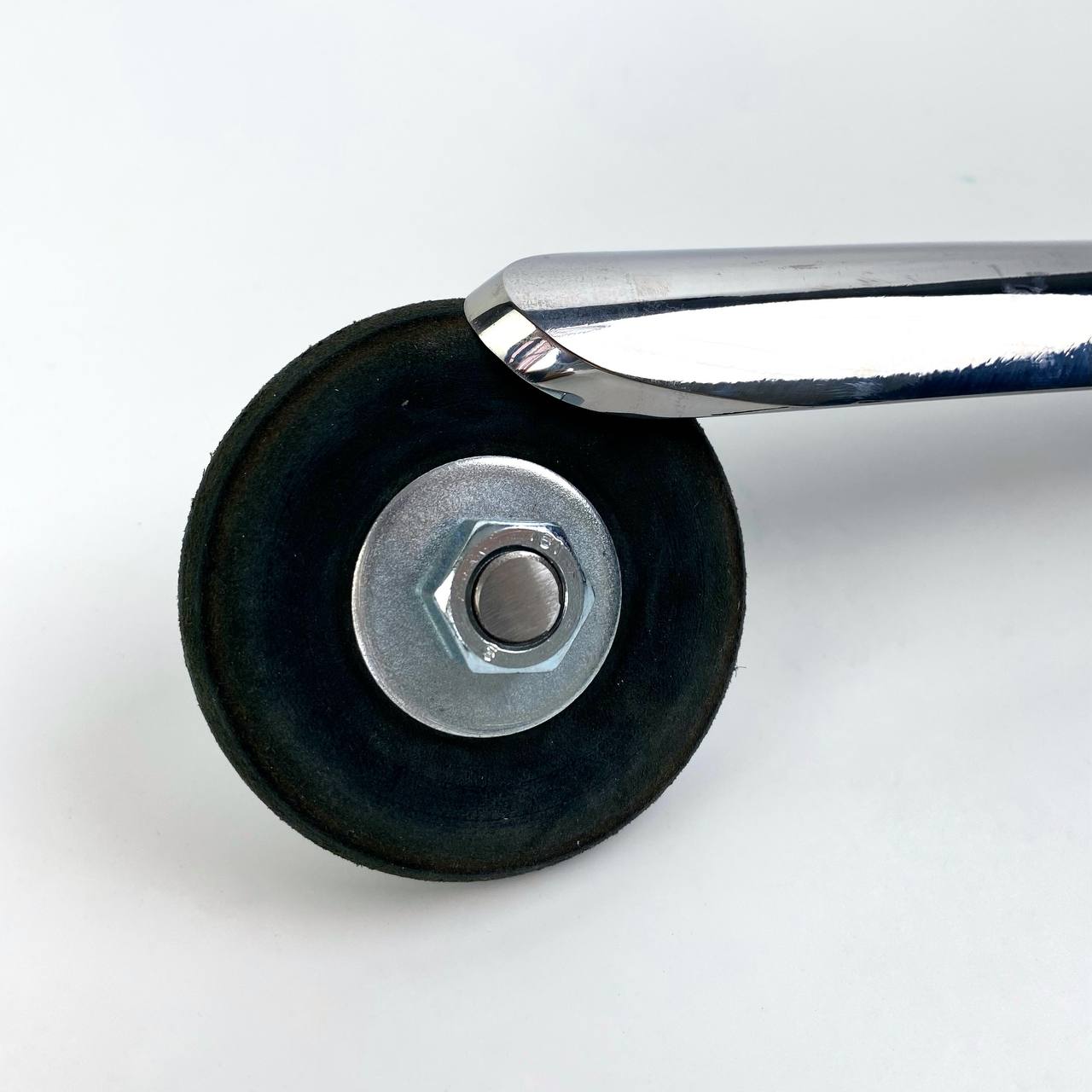 Leather disk for sharpening with polishing paste, Leather wheel for sharpening, Sharpening tools