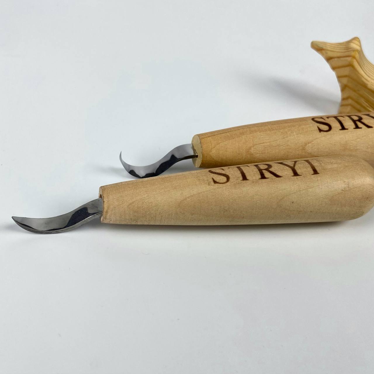 Spoon Carving tools set 2pcs, STRYI Profi, Spoon making