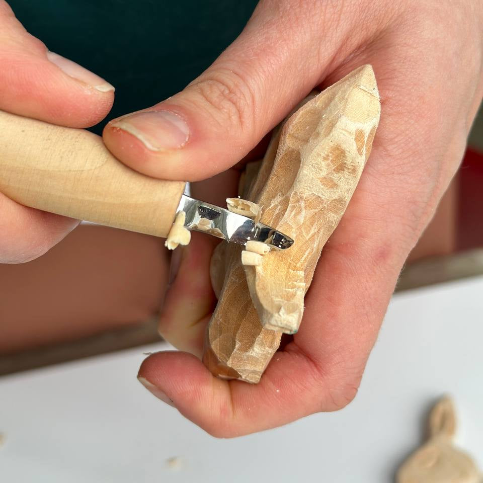 Spoon Carving tools set 2pcs,  STRYI Profi, Spoon making