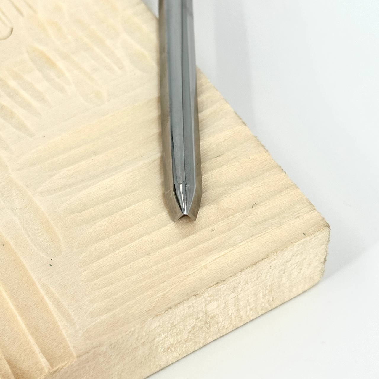 Palm carving V-tool STRYI Profi 45 degree, Engraving tool, Linocutting tool, Burin, V-chisel