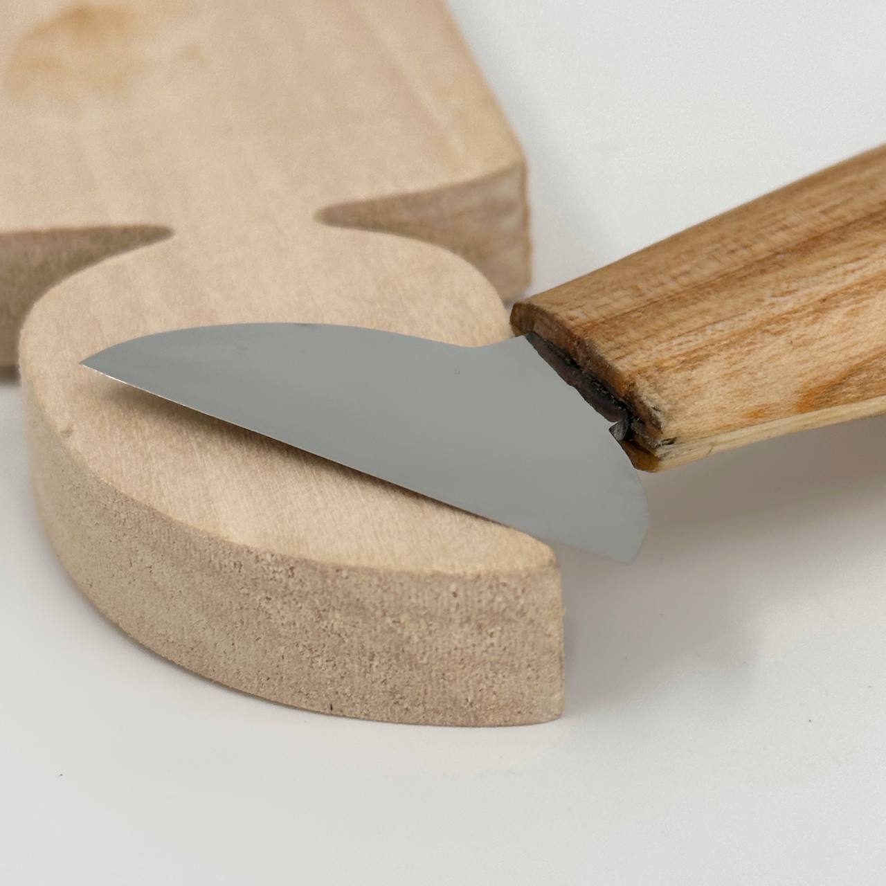Knife for woodcarving STRYI Profi 40mm, Chip carving knife, Carving tools