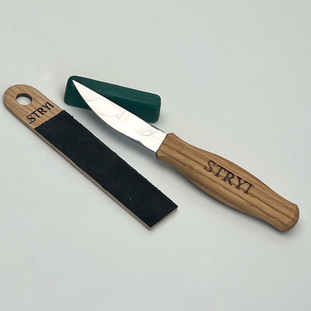 Sloyd knife STRYI Profi for wood carving 80mm, Carving tools, Carving knife, Gift for friend