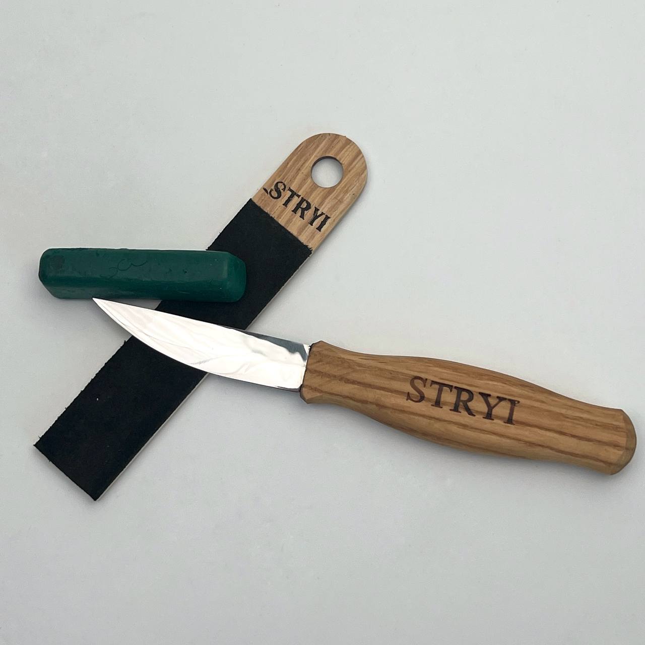 Sloyd knife STRYI Profi for wood carving 80mm, Carving tools, Carving knife, Gift for friend