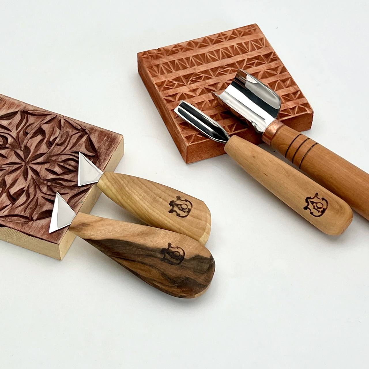 Chip carving set for starters, Chip carving kit STRYI 4 pcs