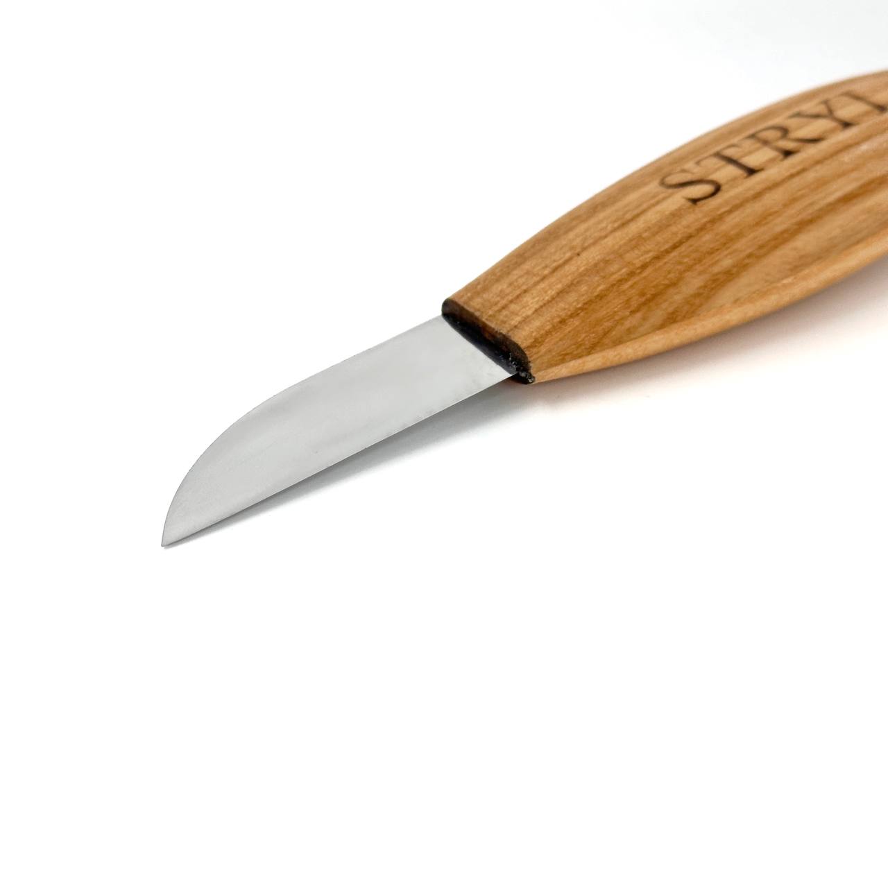 Whittling knife 50mm STRYI Profi, Woodcarving tool, Sloyd knife, Carving knife, Straight blade knife
