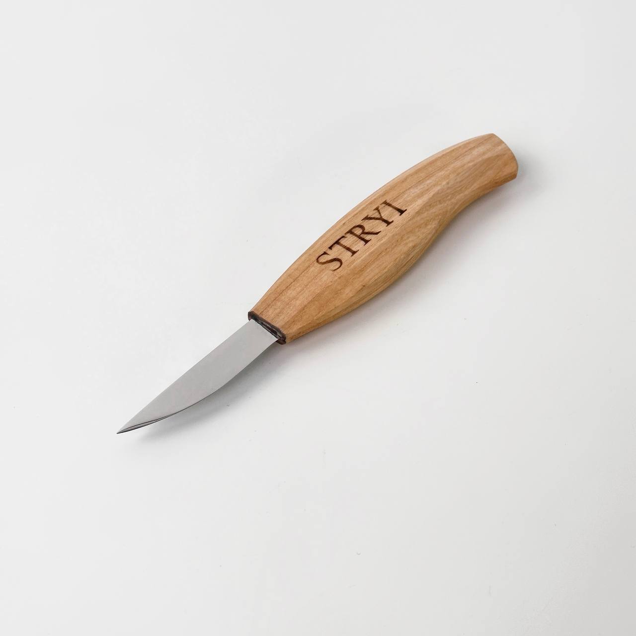 Schnitzmesser zum Holzschnitzen 58mm STRYI Profi, Sloydmesser, Schnitzfiguren, Schnitzmesser